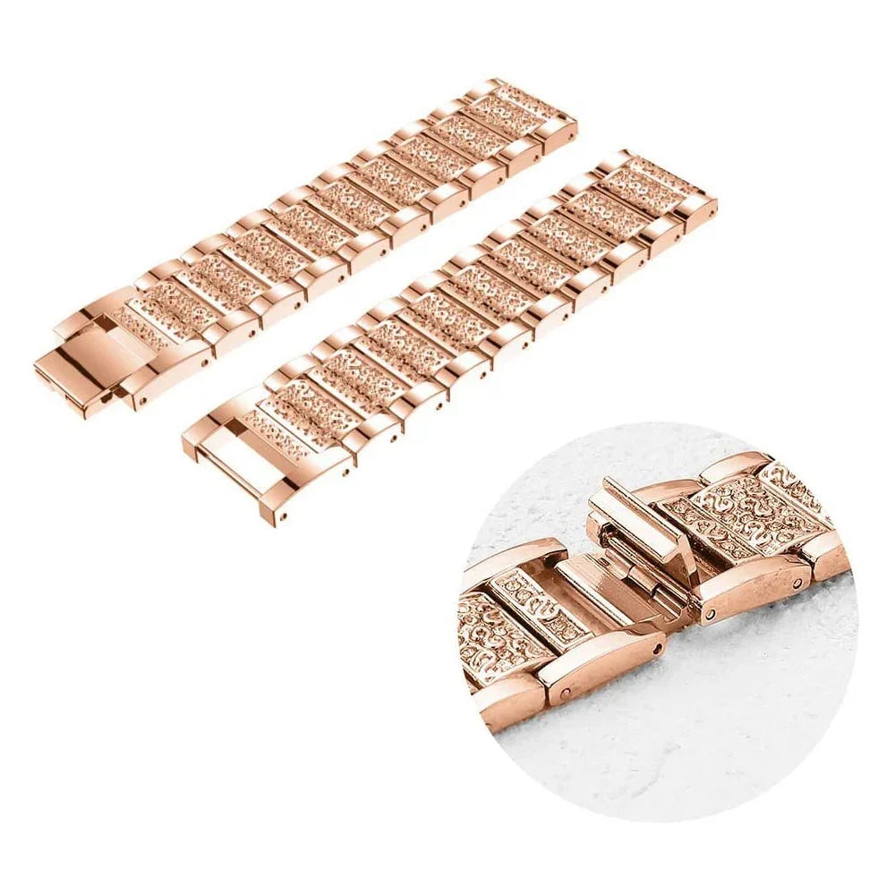 Garmin 18/20/22mm Quick Release Women's Rhinestone Link Bracelet