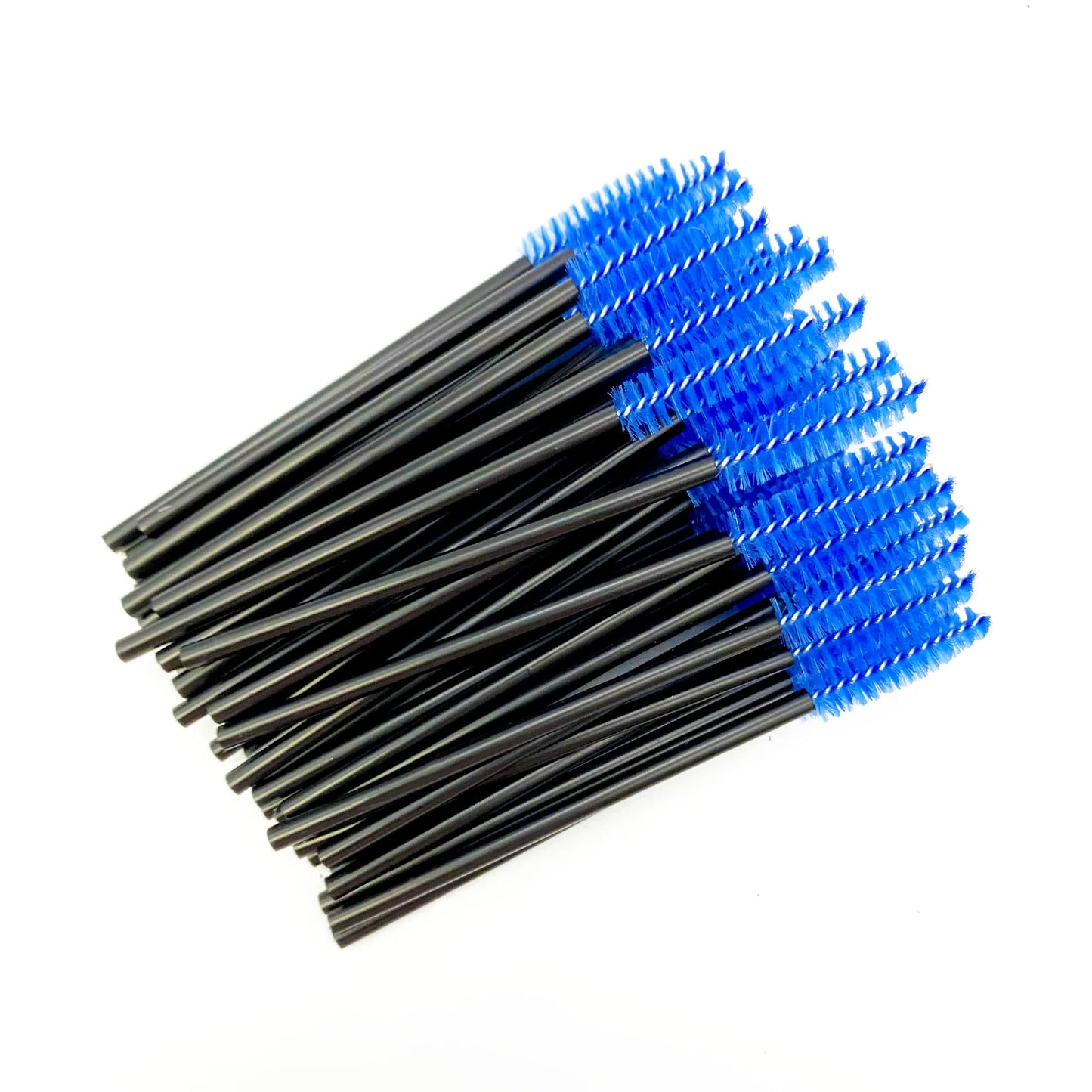 Disposable Eyelashes Brushes Crystal Diamond Handle Lash Brush Eyebrow Mascara Wands Eyelash Extension Supplies Makeup Tools
