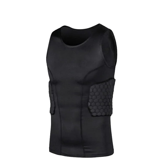 Sports Honeycomb Anti-Collision Suit Anti-Collision T-Shirt Shorts Football Cycling Sports Protective Gear
