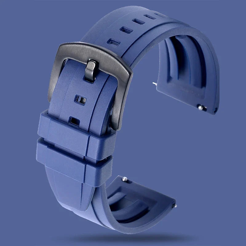 Suunto Race, Vertical & 9 Peak Grooved FKM Rubber Band