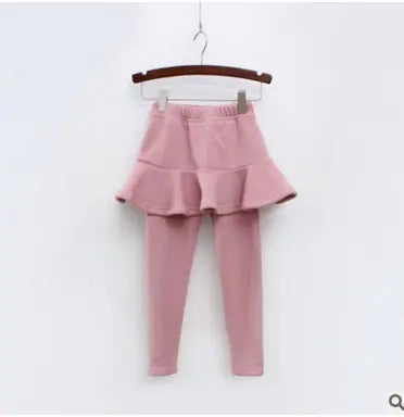 Winter Warmth Culottes for Girls - Two Piece Set