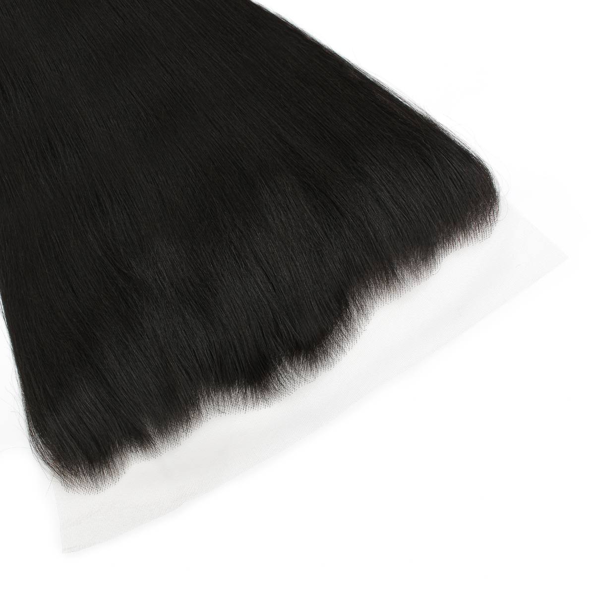 Frontal de Cabello Humano Liso HD Lace de 13x6