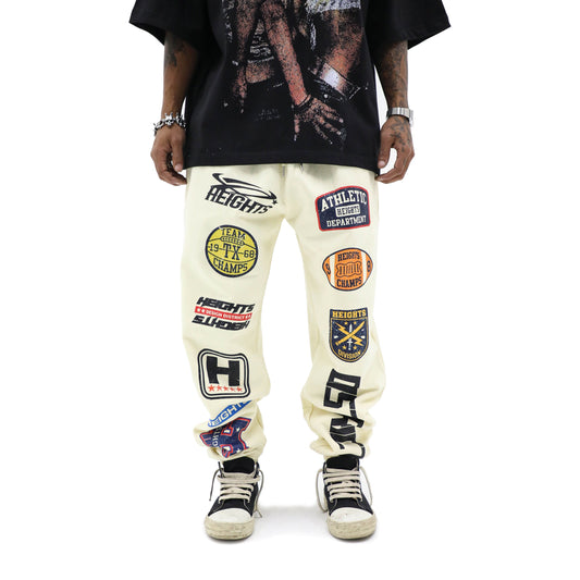 Pantalones de chándal universitarios