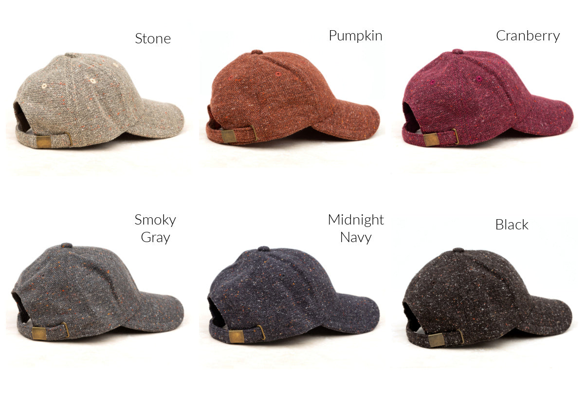 Gorras de otoño de tweed