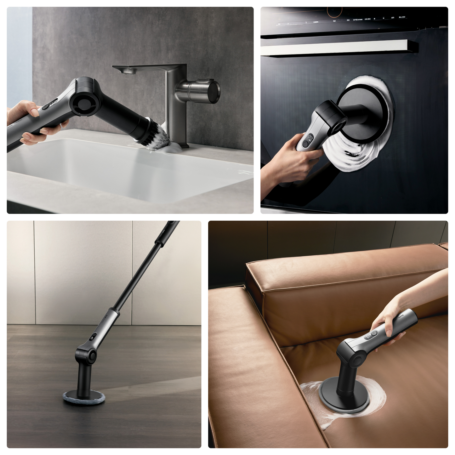HOTO Flexi™ Cepillo Giratorio Inalámbrico