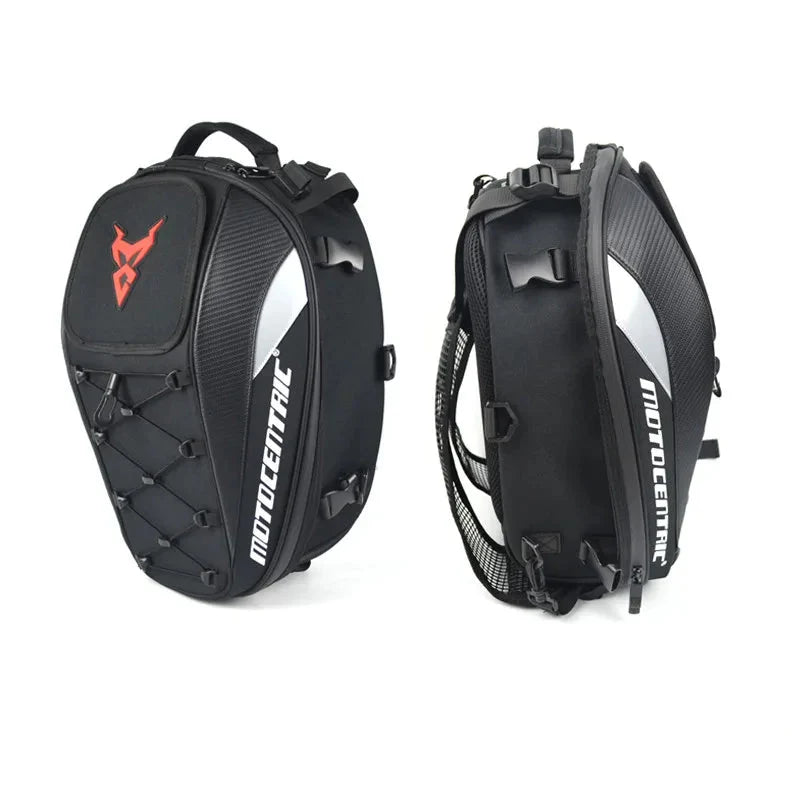 Conquer Any Ride Multifunction Motorcycle Rear Seat Bag with High Capacity