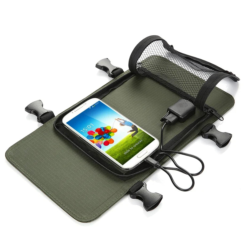 Solar Backpack for Men and Women, Polyester Travel Shoulder Bag, Cell Phone Charger' Solar Bag, Sunpower Laptop Bag, 35L