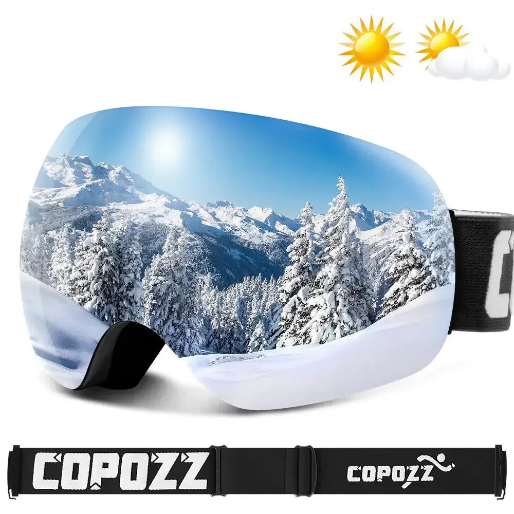 Ski Goggles with UV400 Protection