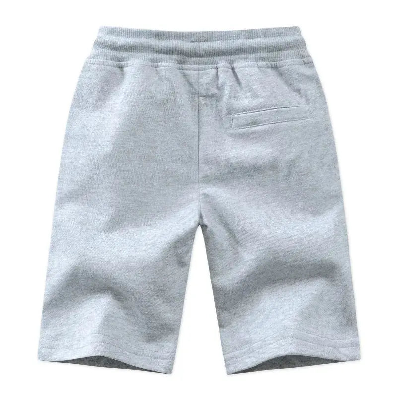 Boys Comfortable Knit Shorts with Zipper Pockets