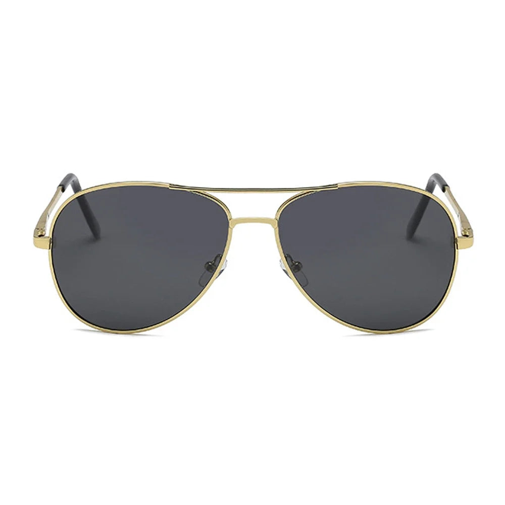 VIVIBEE Classic Men Aviation Polarized Metal Frame Sunglasses Black Women Pilot Style UV400 Sun Glasses 2026 Shades