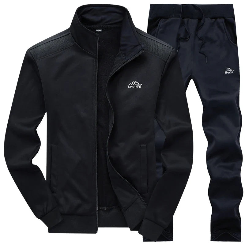 Perfect for Spring Autumn Men's 2 Piece Set