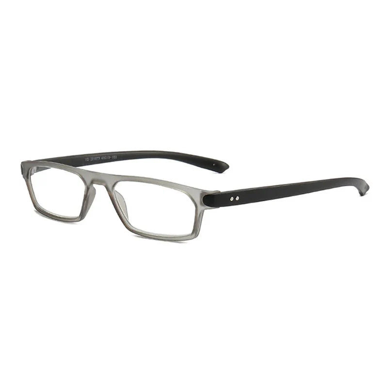 Reading Glasses Men Women Rectangular Frame Readers Longer Legs Magnifying Glasses Reading Magnification Strength+1.0 to3.5
