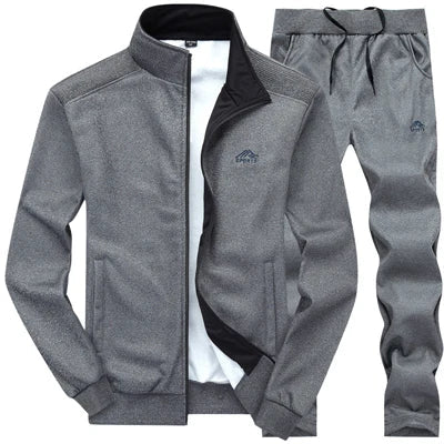 Perfect for Spring Autumn Men's 2 Piece Set