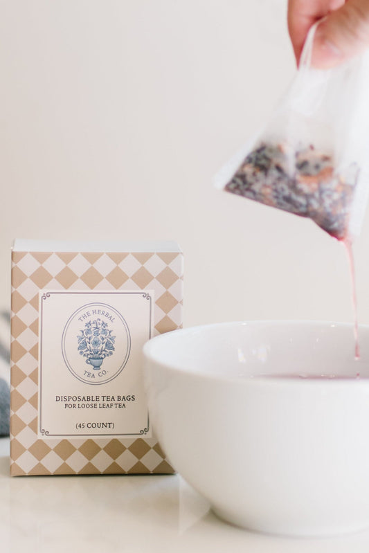 Bolsas de té desechables - 45 unidades