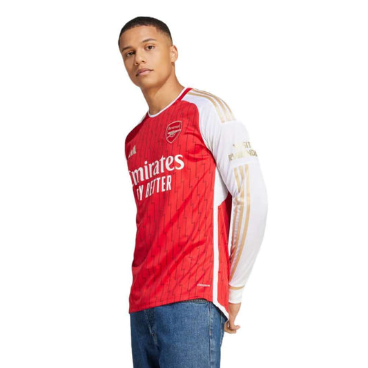 adidas ARSENAL 23/24 Camiseta de local de manga larga - Rojo Blanco