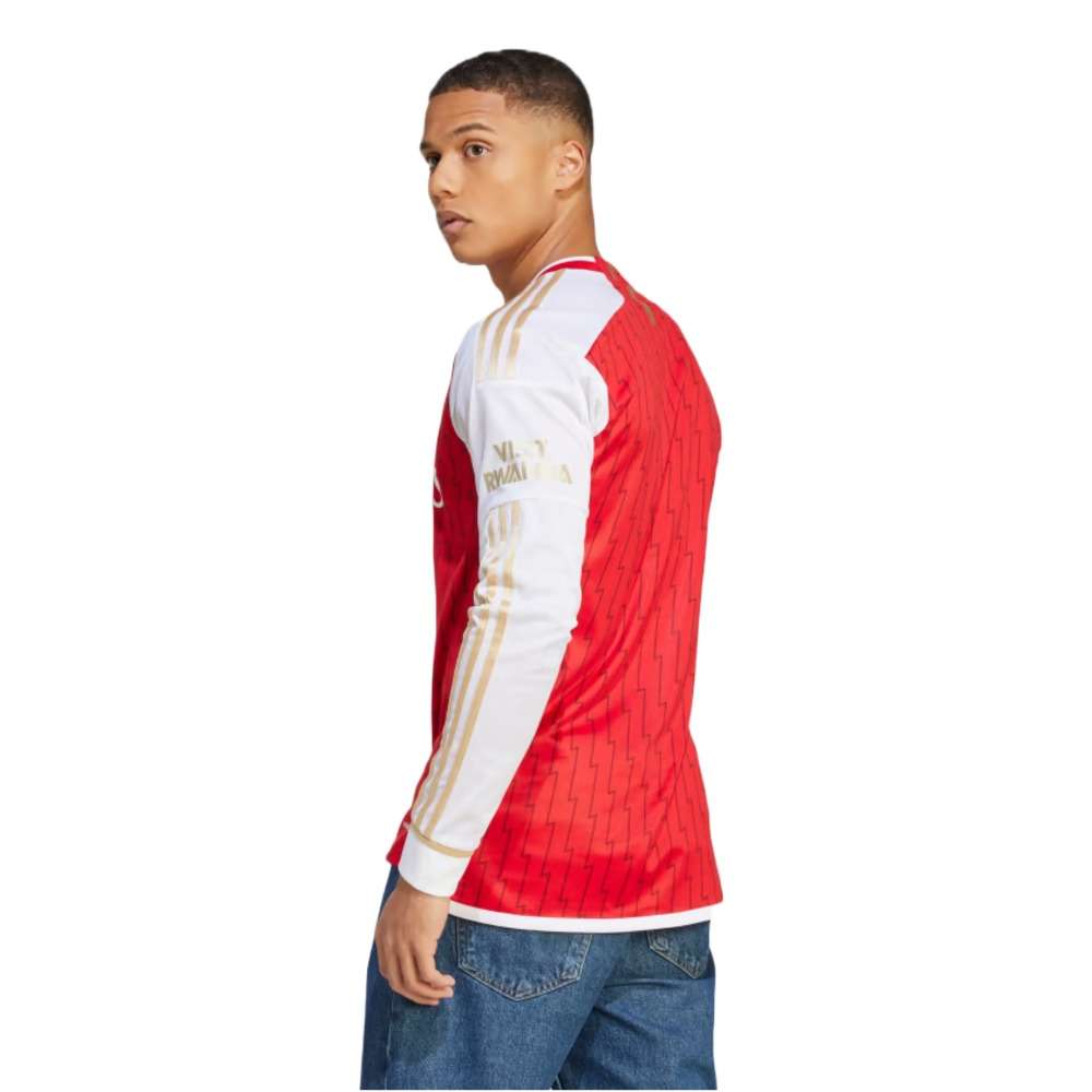 adidas ARSENAL 23/24 Camiseta de local de manga larga - Rojo Blanco