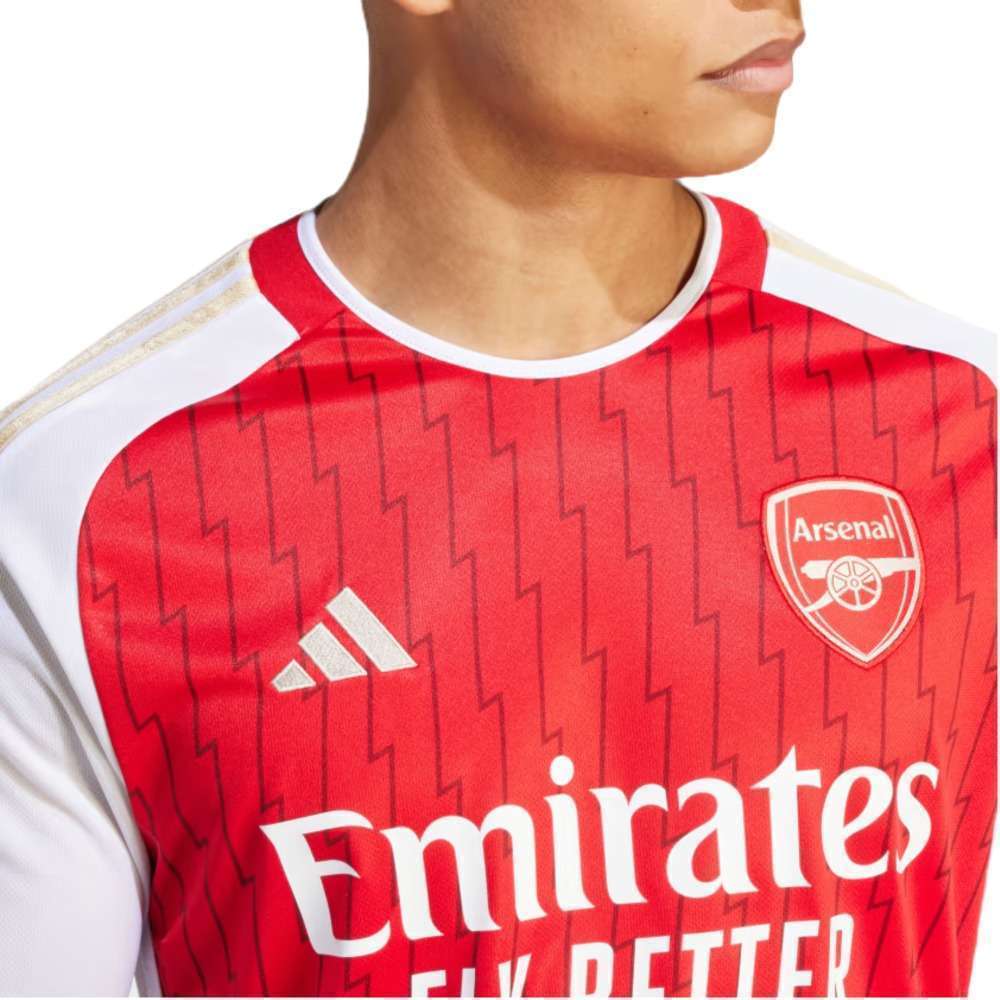 adidas ARSENAL 23/24 Camiseta de local de manga larga - Rojo Blanco
