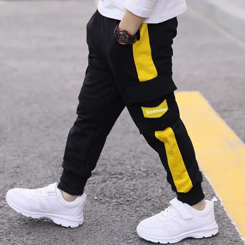 Stylish Kids' Cargo Pants for Spring & Autumn