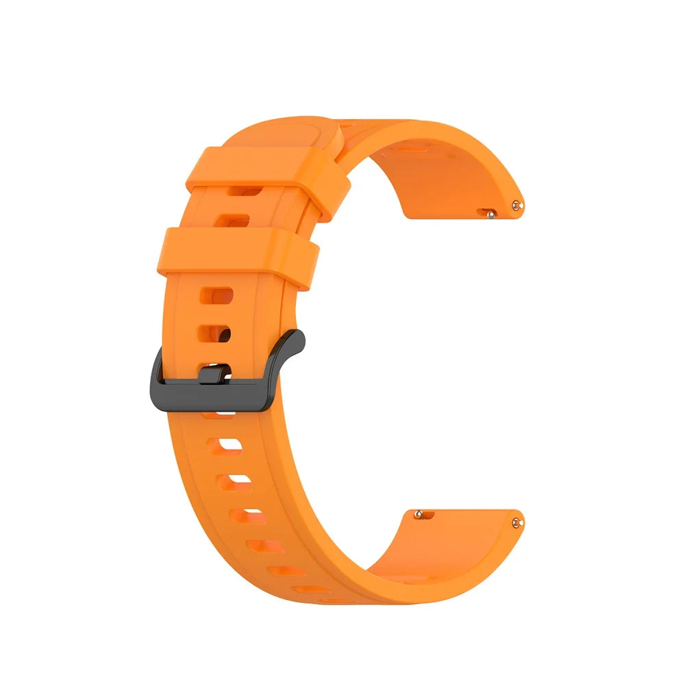 COROS PACE & APEX Silicone Sport Band with Black Buckle