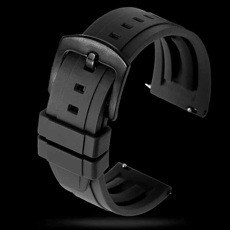 Huawei Watch & Watch GT Grooved FKM Rubber Band