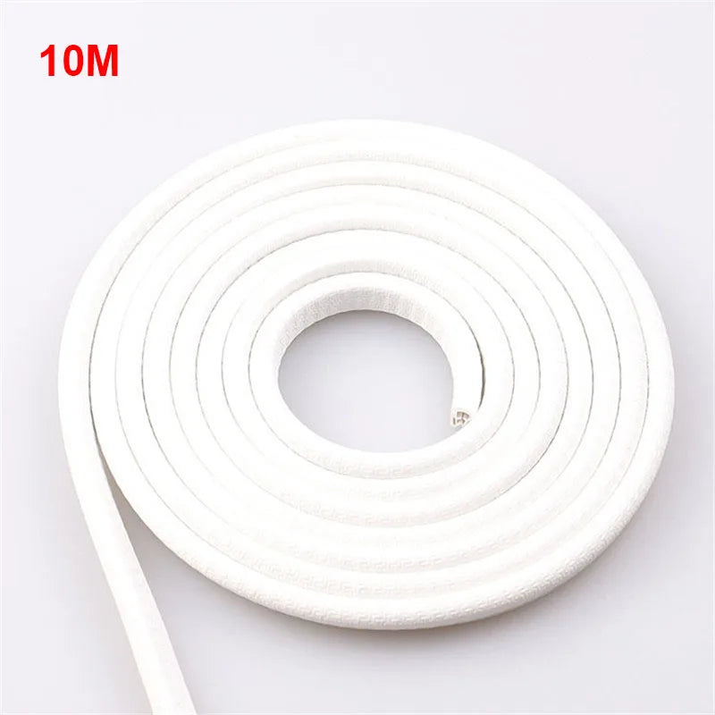 Kcimo Car Door Protector Edge Scratch Strip Guard Trim Car Door Noise reduction Anti Collision Protection With Steel Carstyling