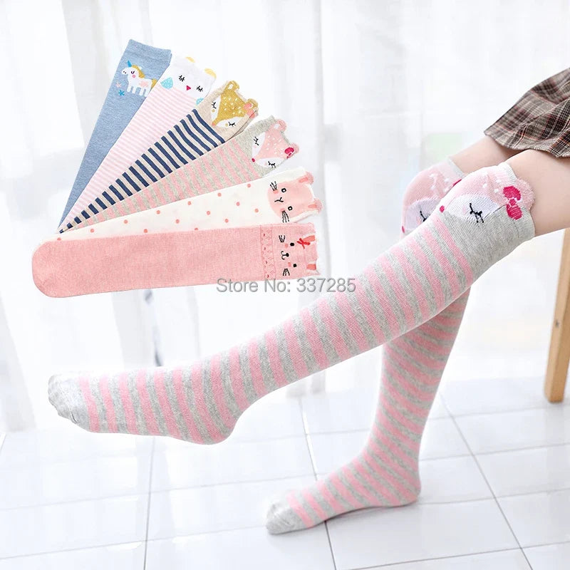 Adorable Kids' Knee High Socks