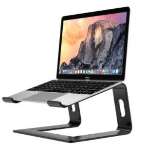 Jomaa Laptop Stand Ergonomic Aluminum Laptop Mount Computer Stand Detachable Laptop Riser Notebook Holder Stand Compatible