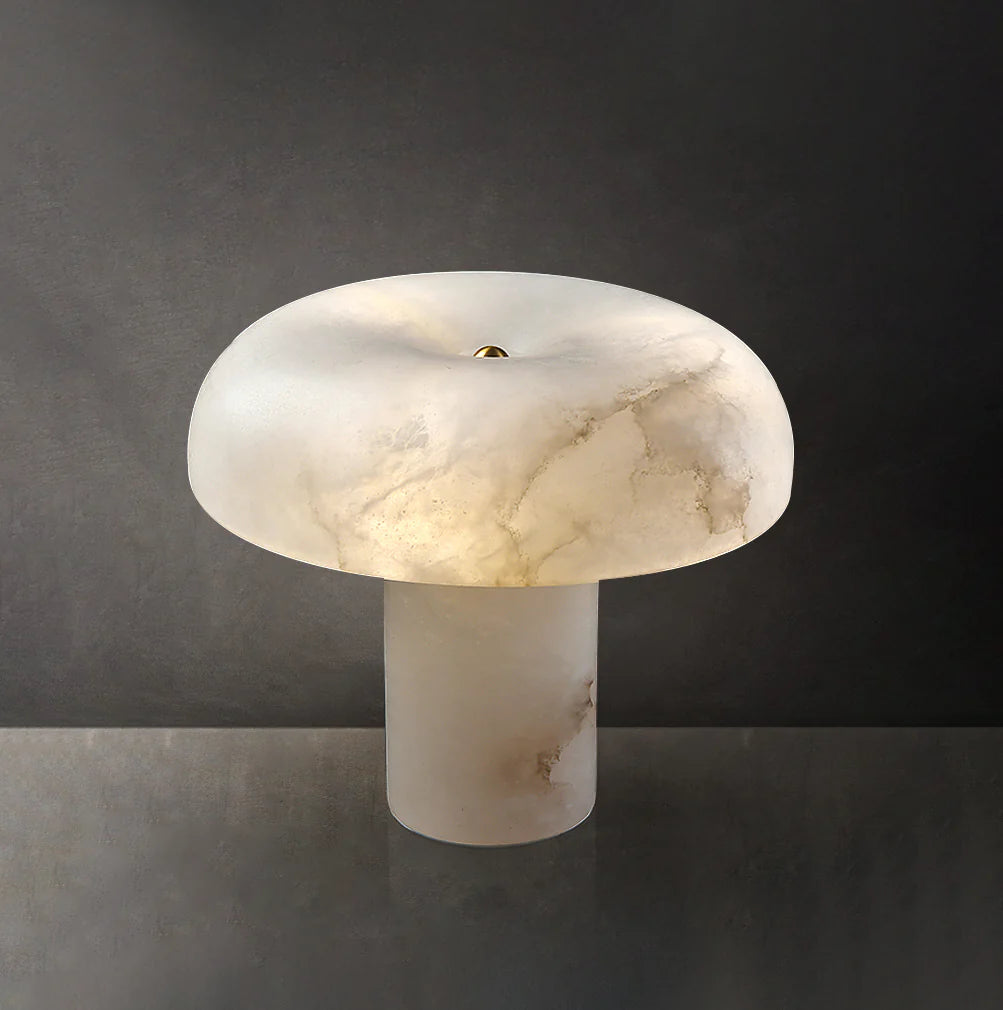 Lámpara de Mesa Moderna Alabaster Habros