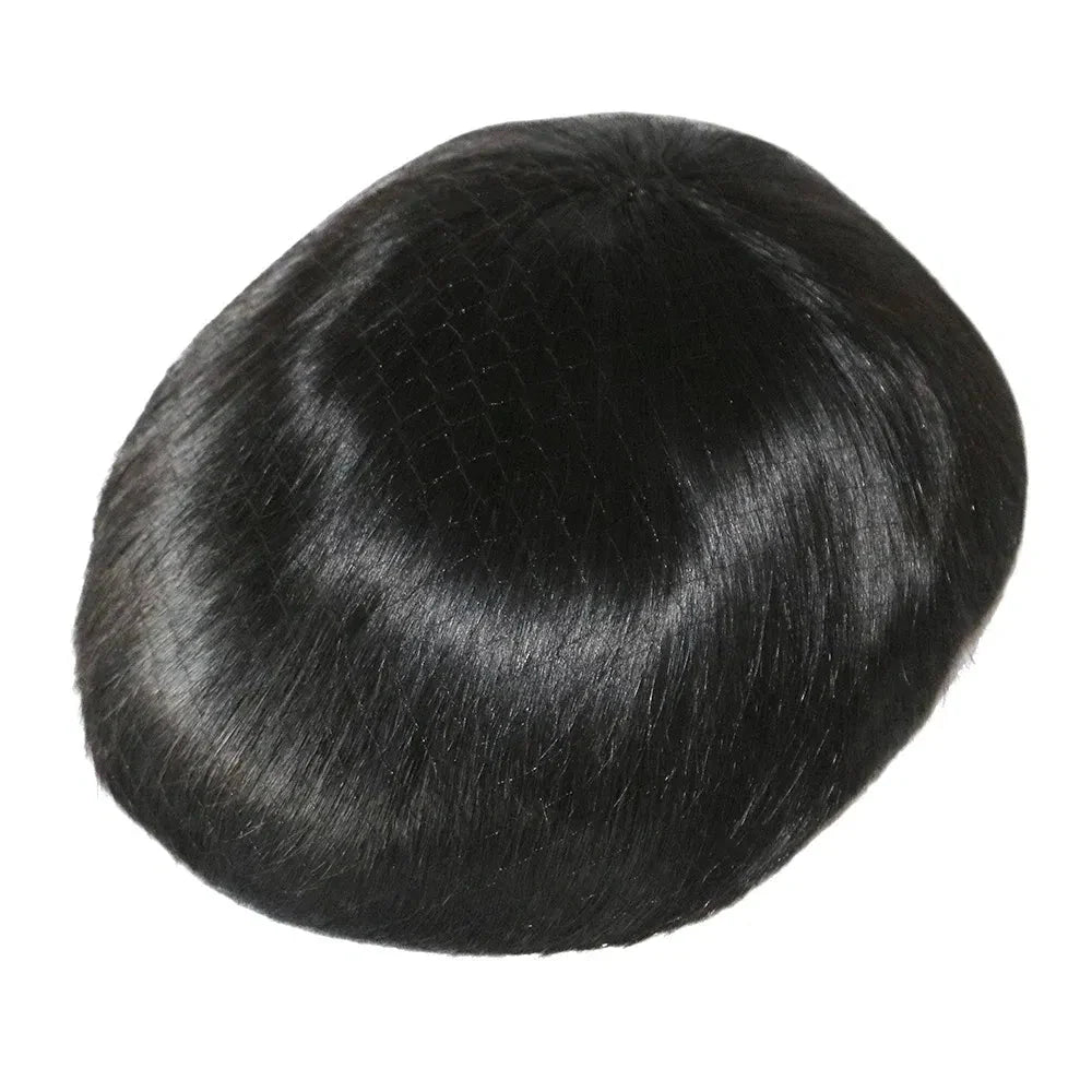 Toupee Color: 610#, Toupee Density: 110%, Length: 6 inches, Toupee Size: 8x10, Toupee Design: free - 20MM Curly Brown Black Super Durable Mono Lace&Pu Mens Toupee Wig Human Hair 15mm Capillary Prosthesi Weave Replacement For Male