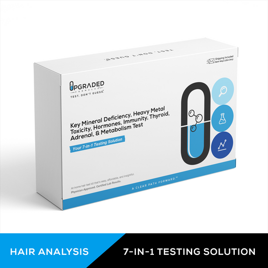Análisis de deficiencia de minerales, metales pesados y metabolismo: tome su muestra de cabello en 5 minutos o menos