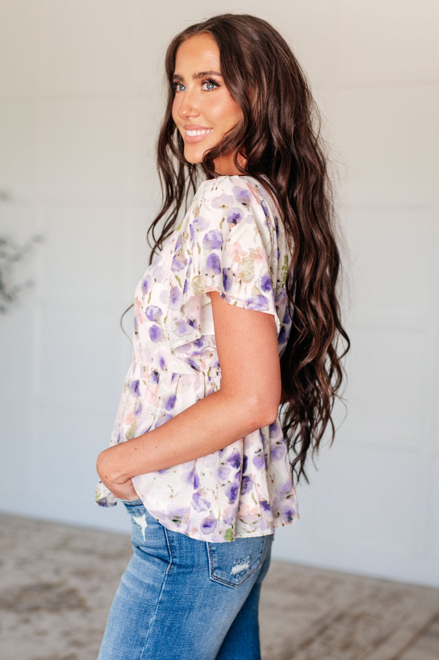 Blusa de escote cuadrado Harmoniously Together