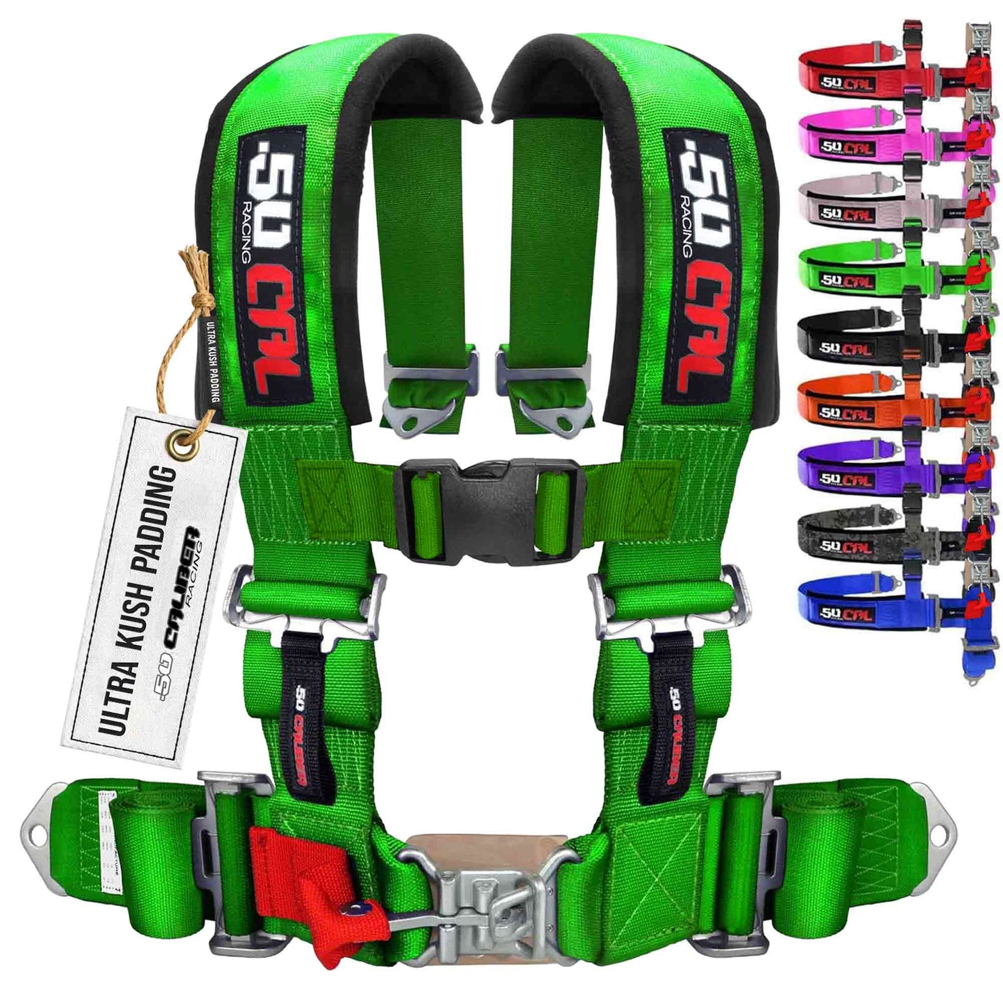 Pro Series 2" 4 point Latch Harness 50 Caliber Racing Harness