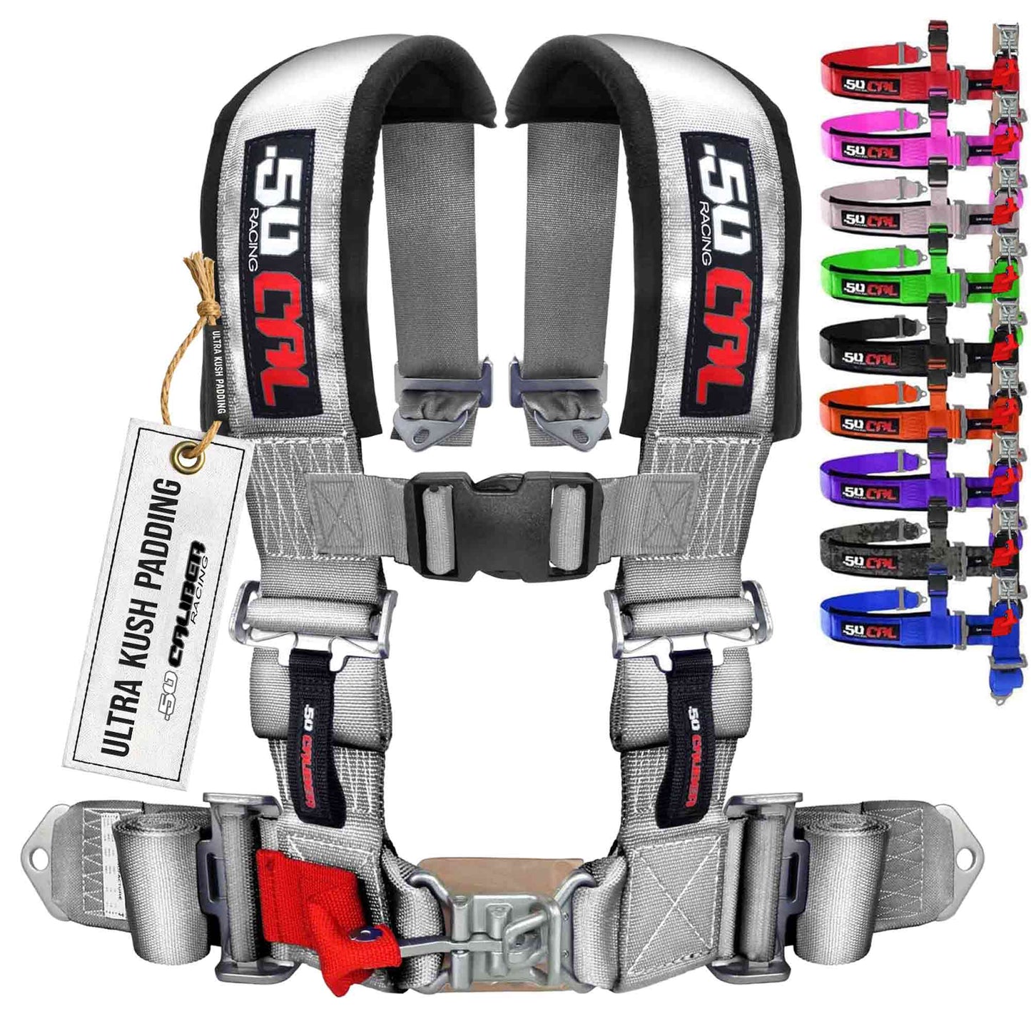 Pro Series 2" 4 point Latch Harness 50 Caliber Racing Harness