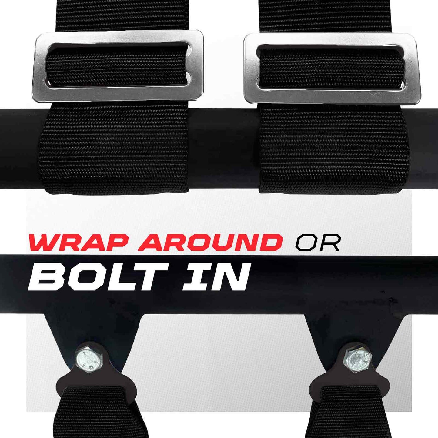 3" 5 point Pro Series Latch Harness 50 Caliber Racing Harness