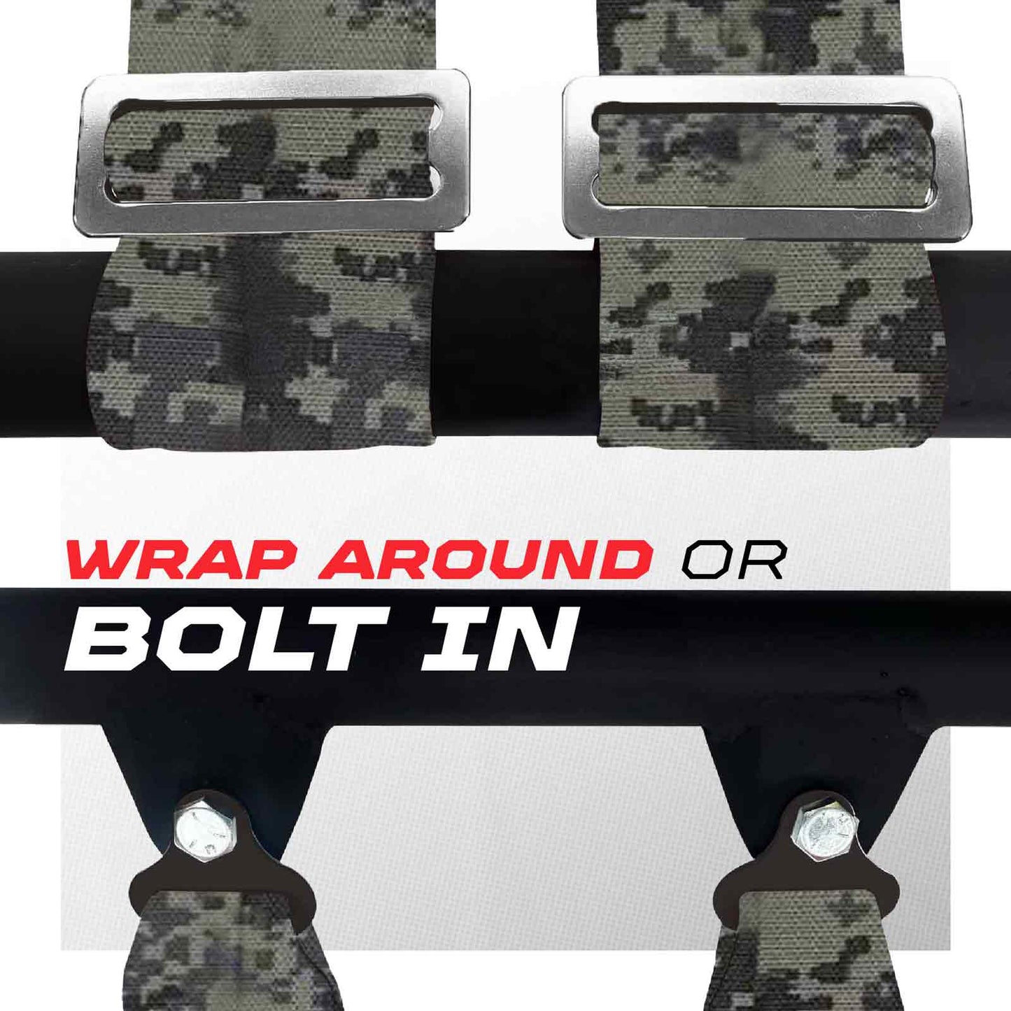3" 5 point Pro Series Latch Harness 50 Caliber Racing Harness