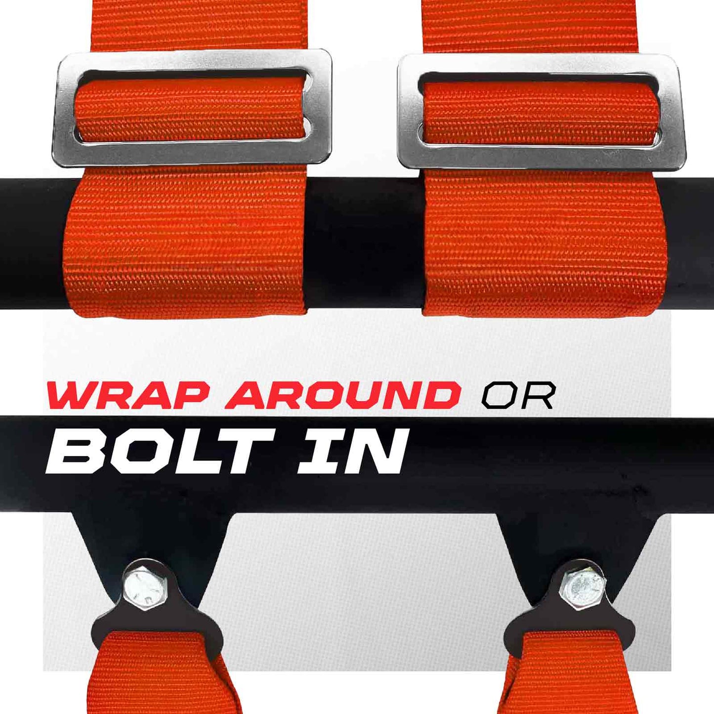 2" 5 point Pro Series Latch Harness 50 Caliber Racing Harness