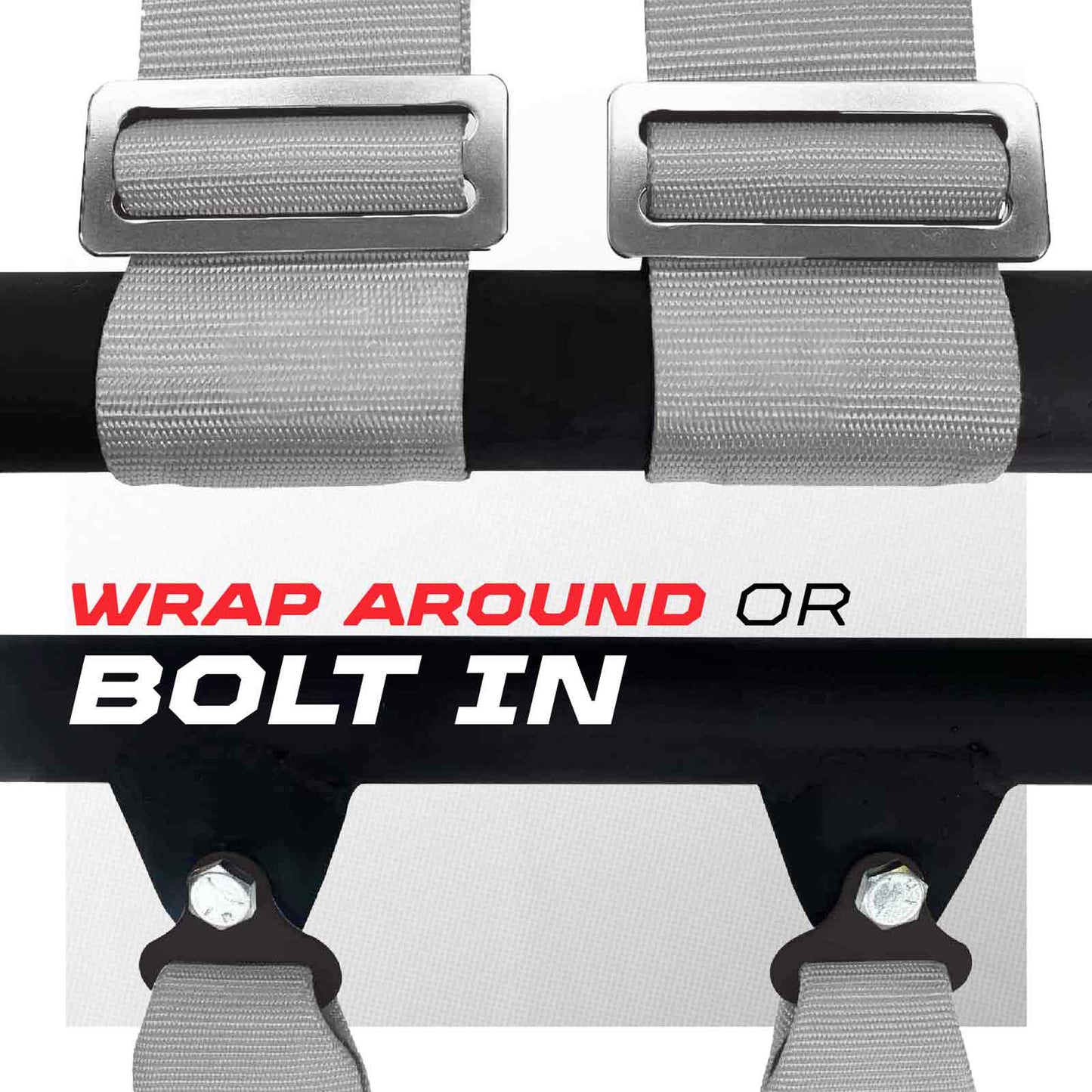 3" 5 point Pro Series Latch Harness 50 Caliber Racing Harness