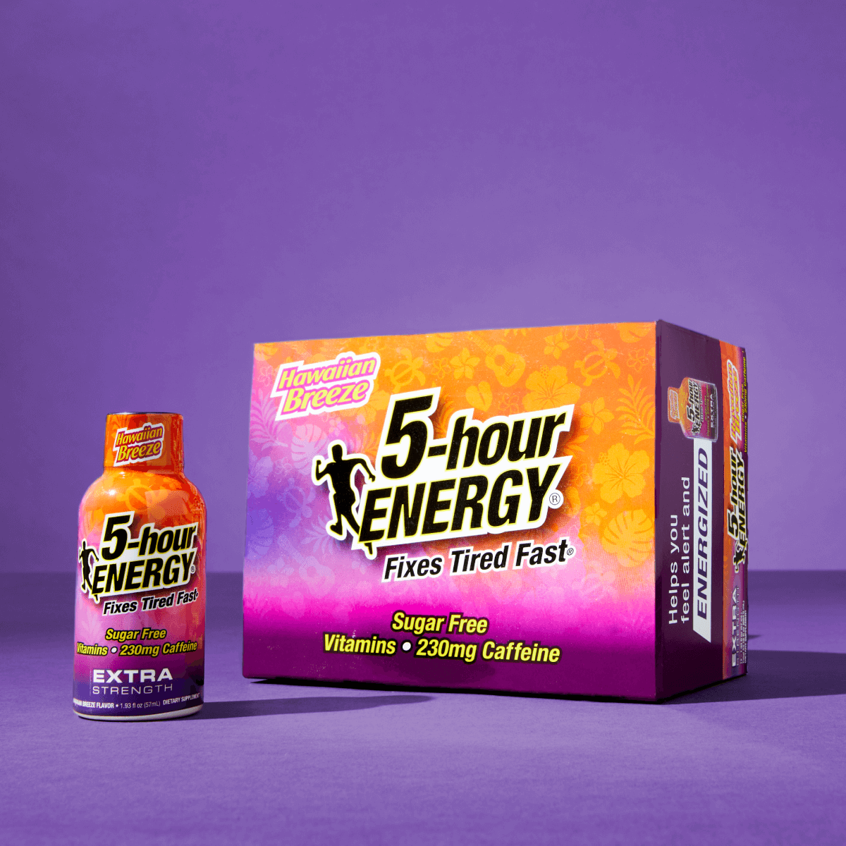Bebidas energéticas de 5 horas de fuerza extra sabor Brisa Hawaiana