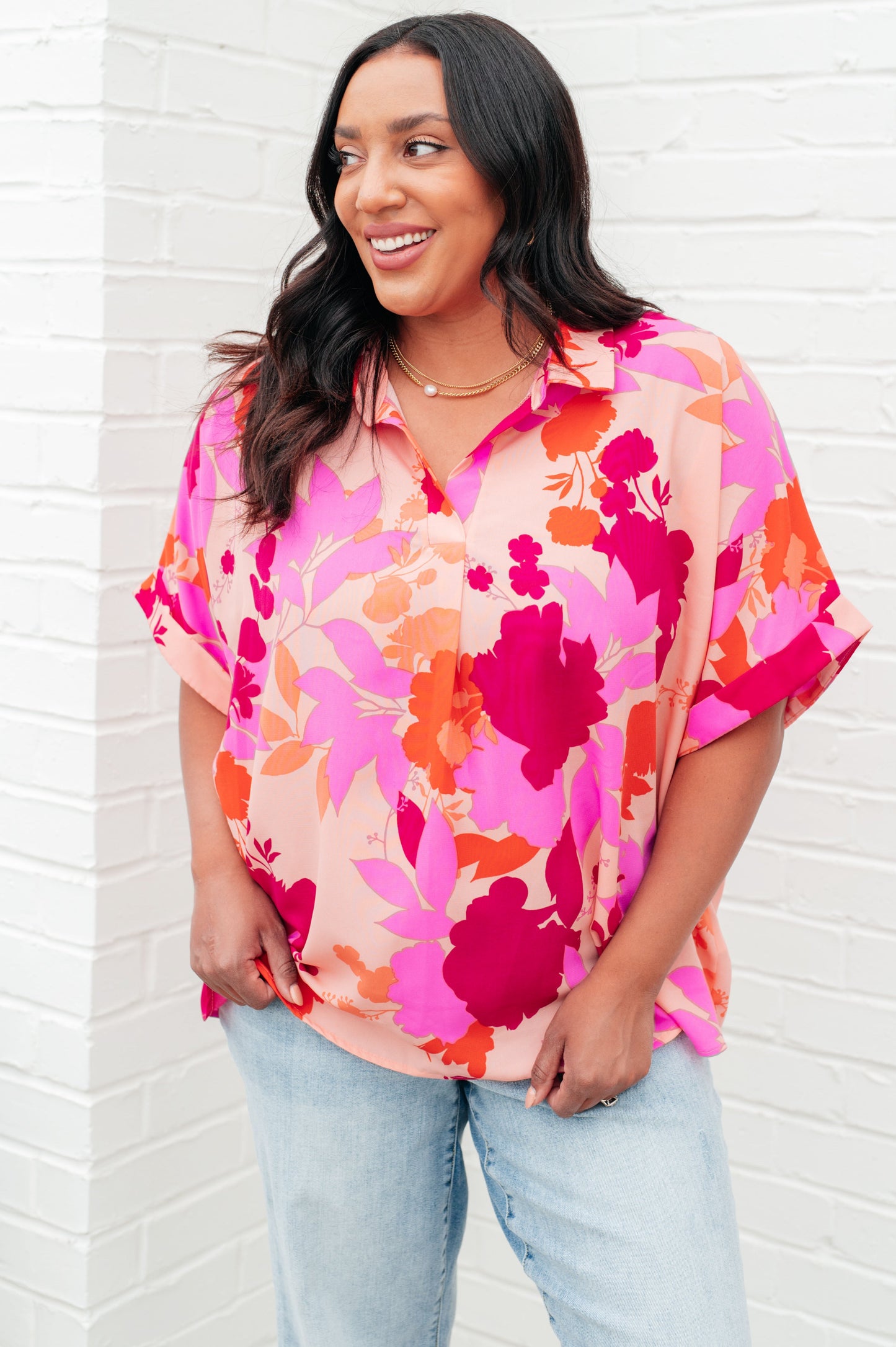 Blusa Hazy Cosmic Jive Relajada