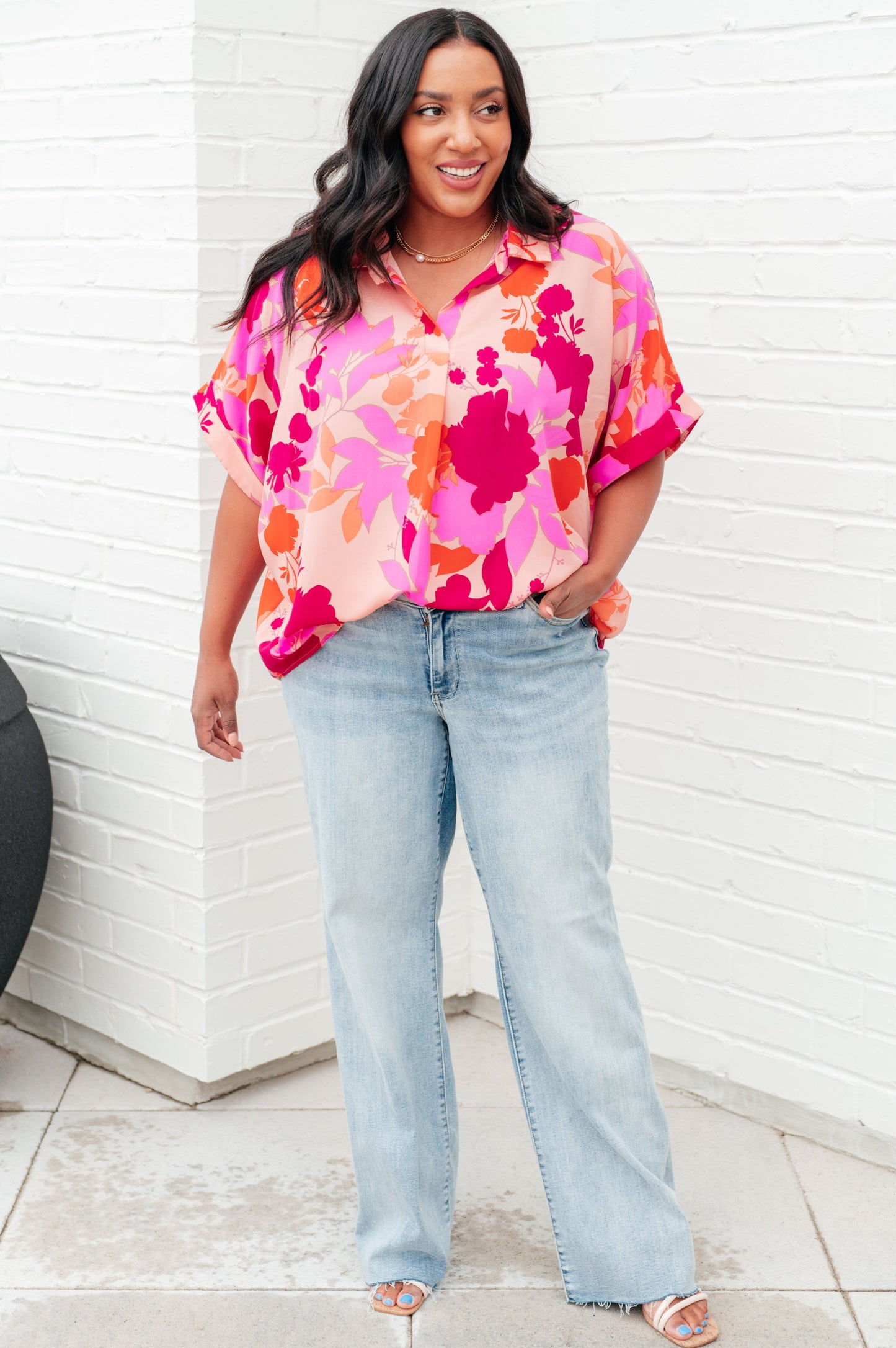 Blusa Hazy Cosmic Jive Relajada