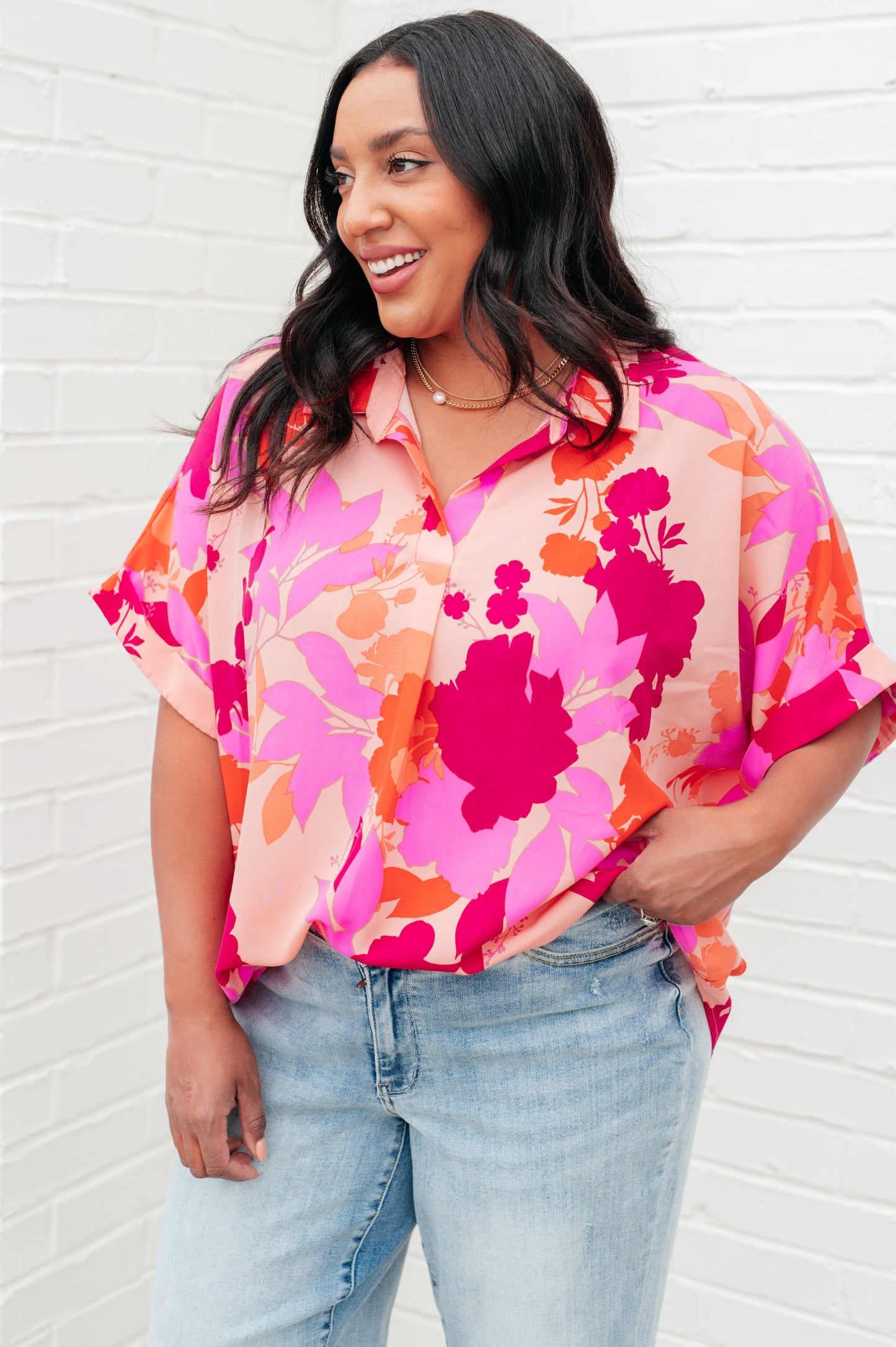 Blusa Hazy Cosmic Jive Relajada