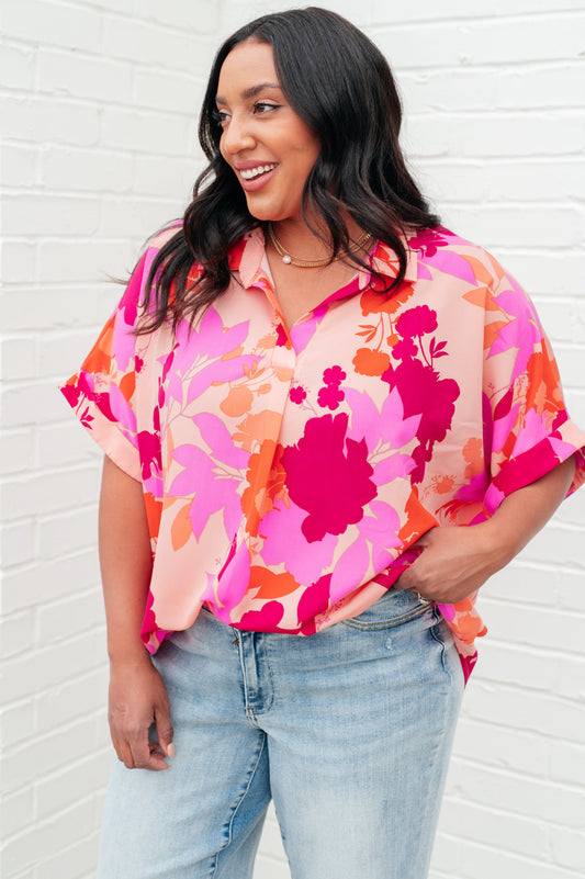 Blusa Hazy Cosmic Jive Relajada