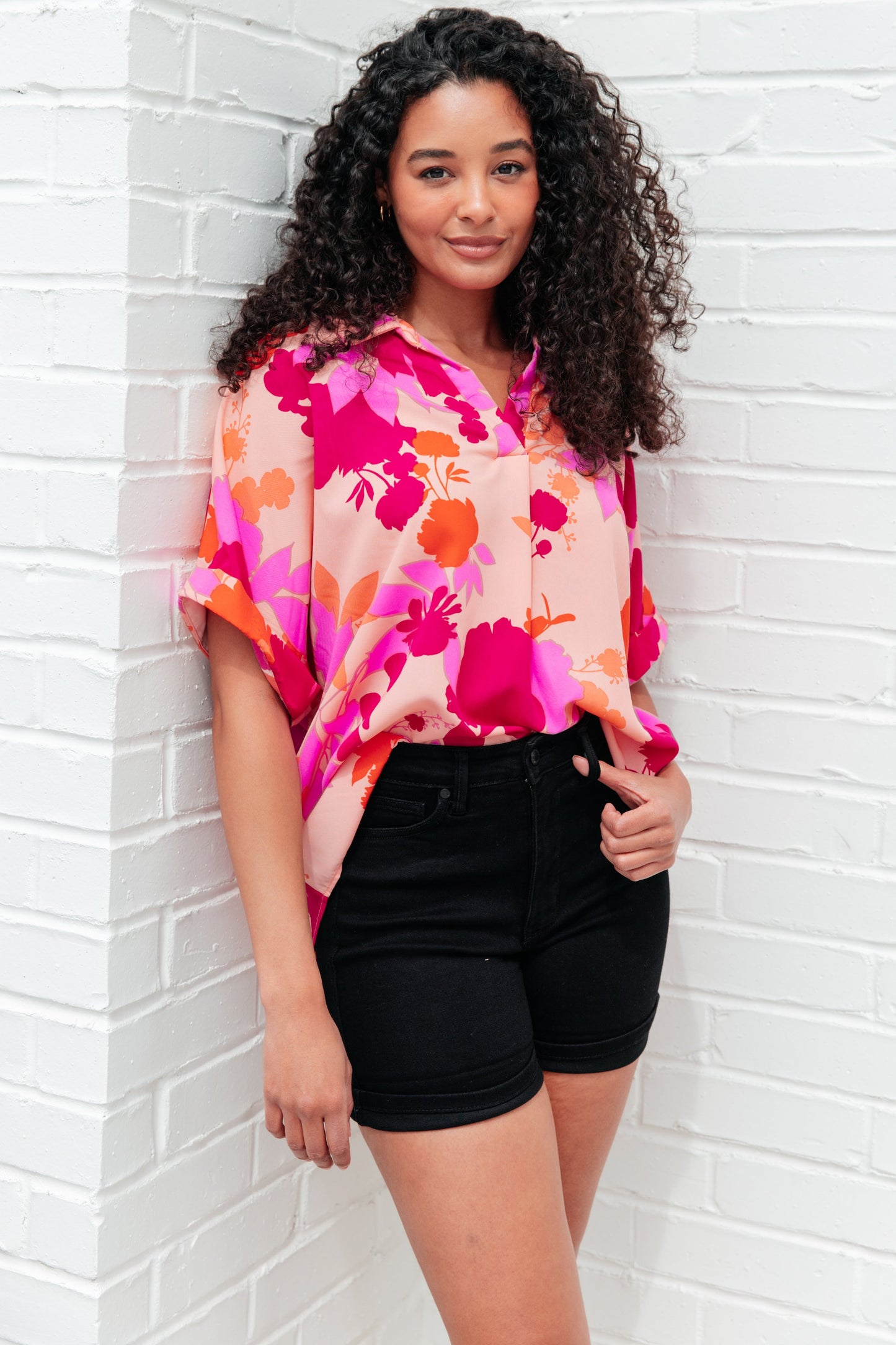 Blusa Hazy Cosmic Jive Relajada
