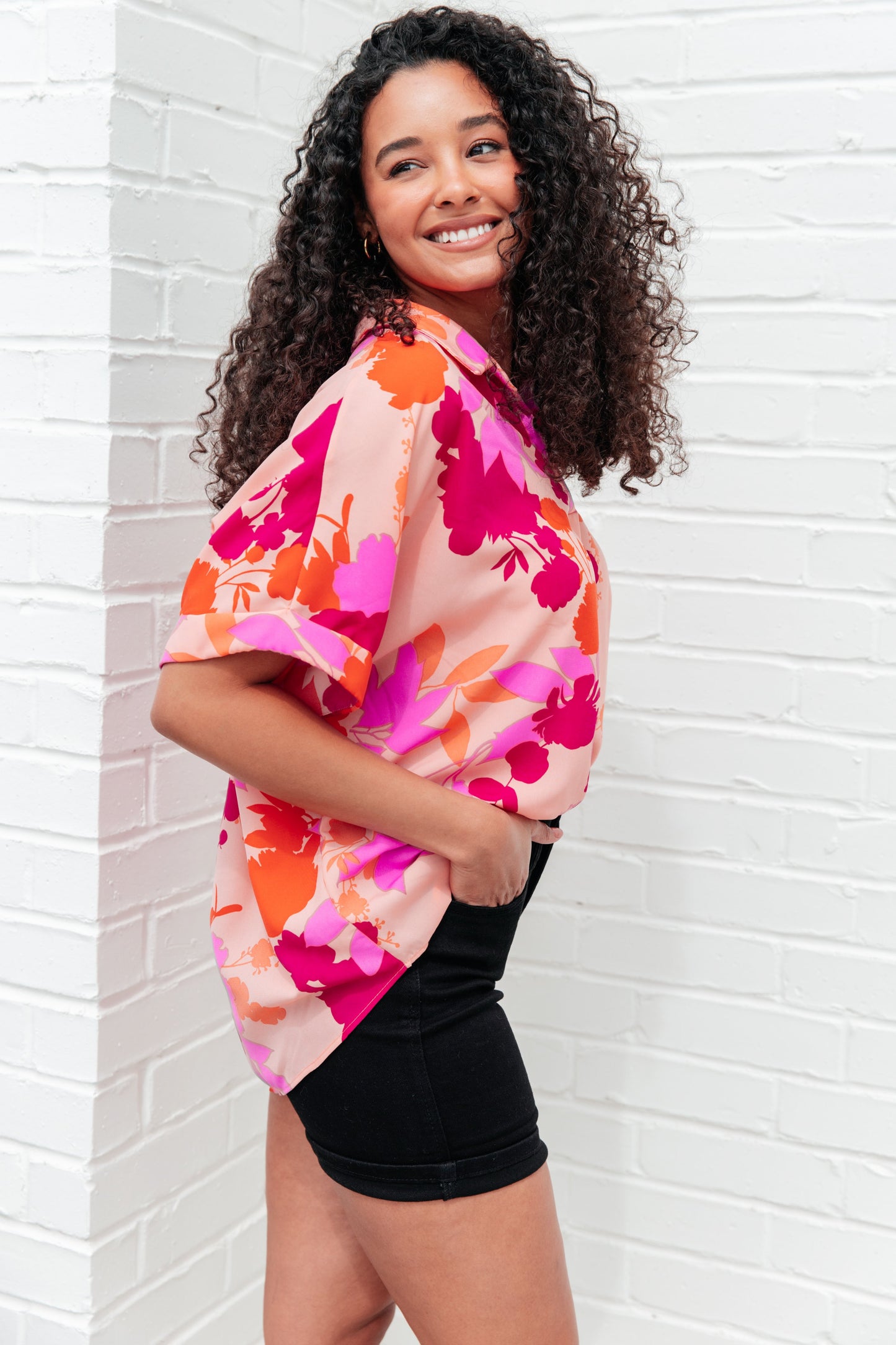 Blusa Hazy Cosmic Jive Relajada