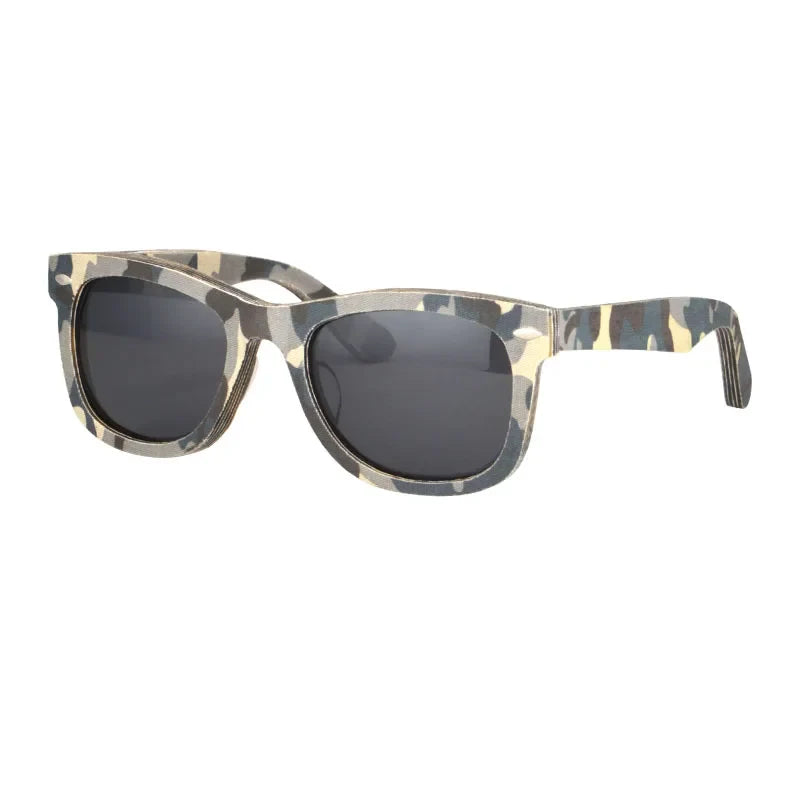 SHINU Men’s sunglasses polarized Denim jeans glasses cr39 lenses sunglasses women Camouflage Eyeglasses trend sunglasses  2021