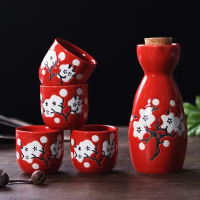 Juego de sake de cerámica