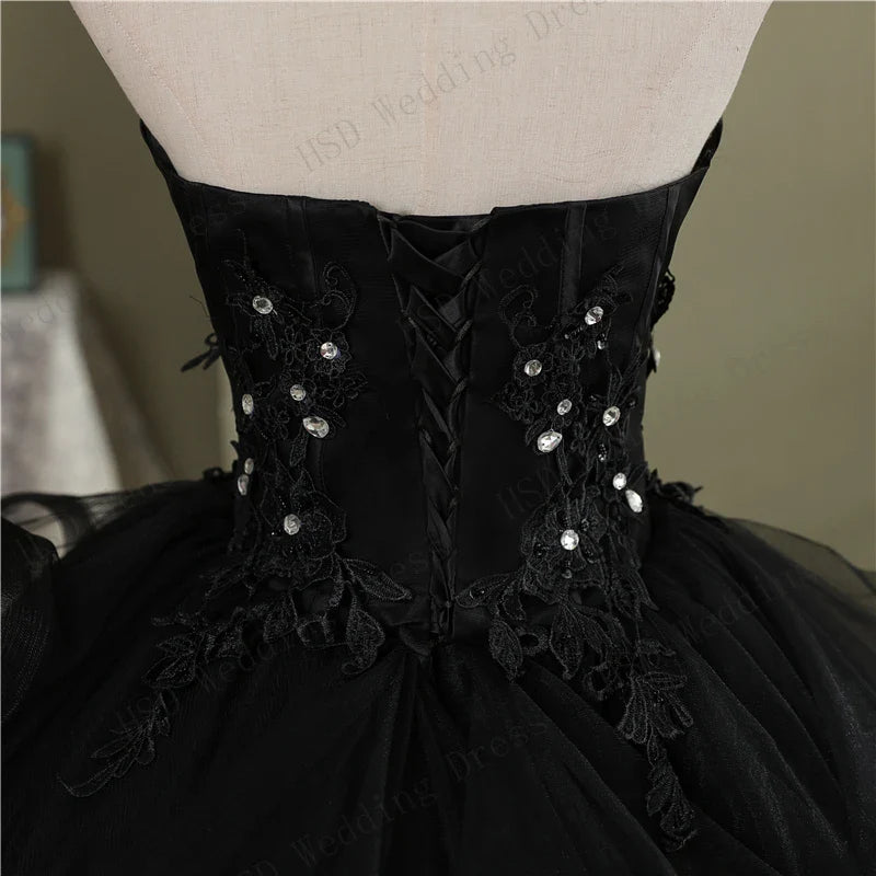 Vestidos de Quinceañera Fiesta de Gala Encaje Bordado Sin Tirantes Vestido de Fiesta Personalizado Vestido de Quinceañera Tallas Grandes Vestido de Quince Robe