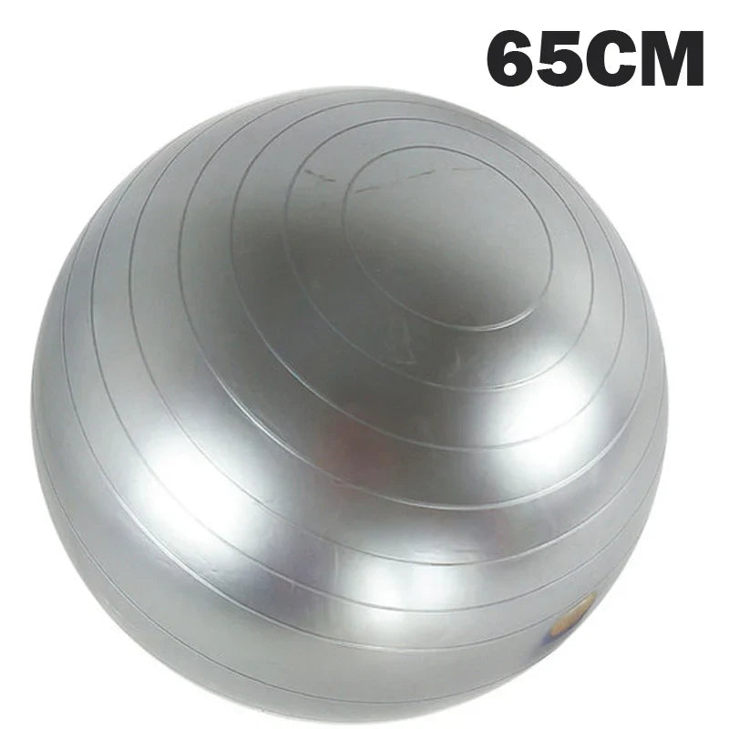 Yoga Ball Pilates Fitness Gym Fitball Balance Exercise Workout Ball 65/75/85CM