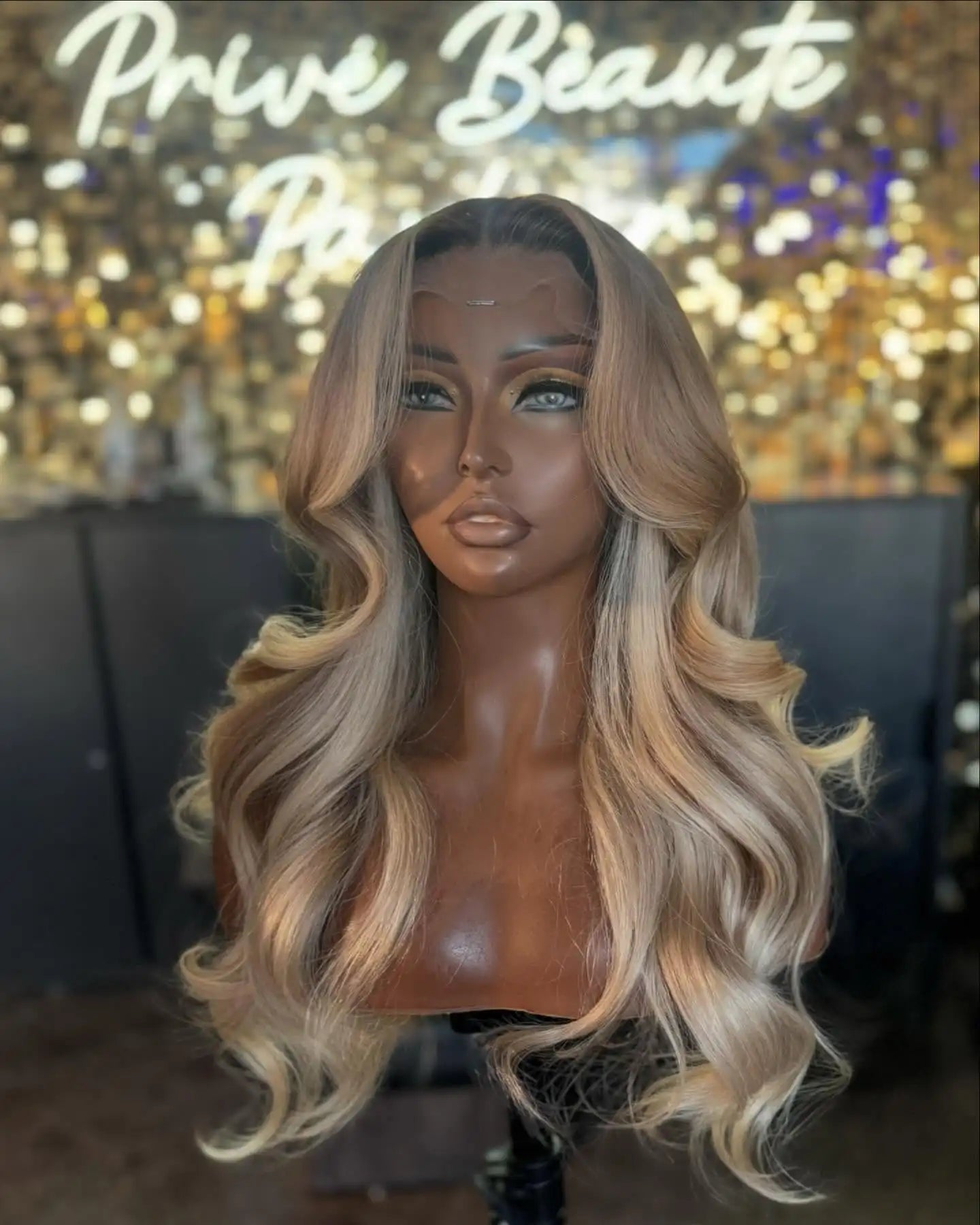 200Density Ash Blonde Balayage Luxury Wigs Raw Human Hair Glueless 13x6 13X4 for Swiss HD for Lace Frontal Wig Body Wave
