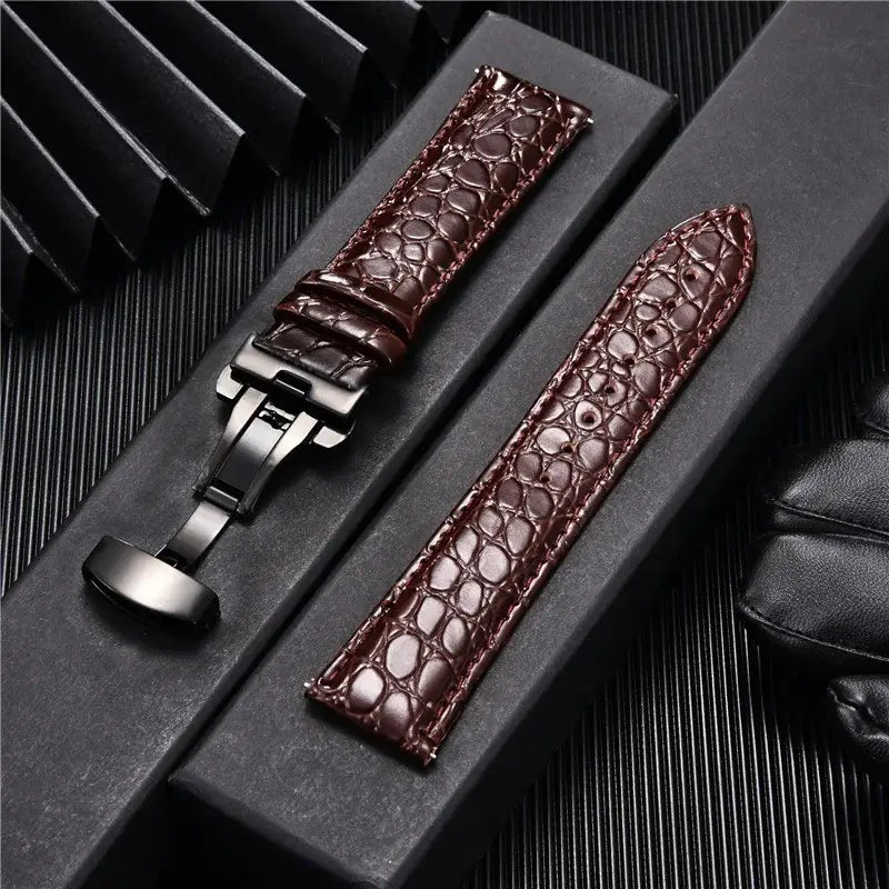 Huawei Leather Band - Crocodile Pattern - Premium Quality